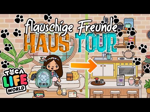 🅼🅴🅸🅽🅴 HOUSE TOUR 🏡 flauschige Freunde Haus Pack 🐶 in TOCA BOCA ✅ Toca Life World DEUTSCH