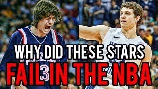 Top 4 College Basketball STARS Who FAILED in the NBA!