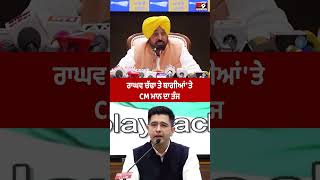 ਰਾਘਵ ਚੱਢਾ ਤੇ ਬਾਗੀਆਂ 'ਤੇ CM ਮਾਨ ਦਾ ਤੰਜ
