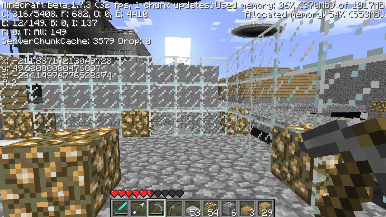 footage of chernobyl Tech check: Raw-footage-OptiFine 1.7.3_HD_S_G