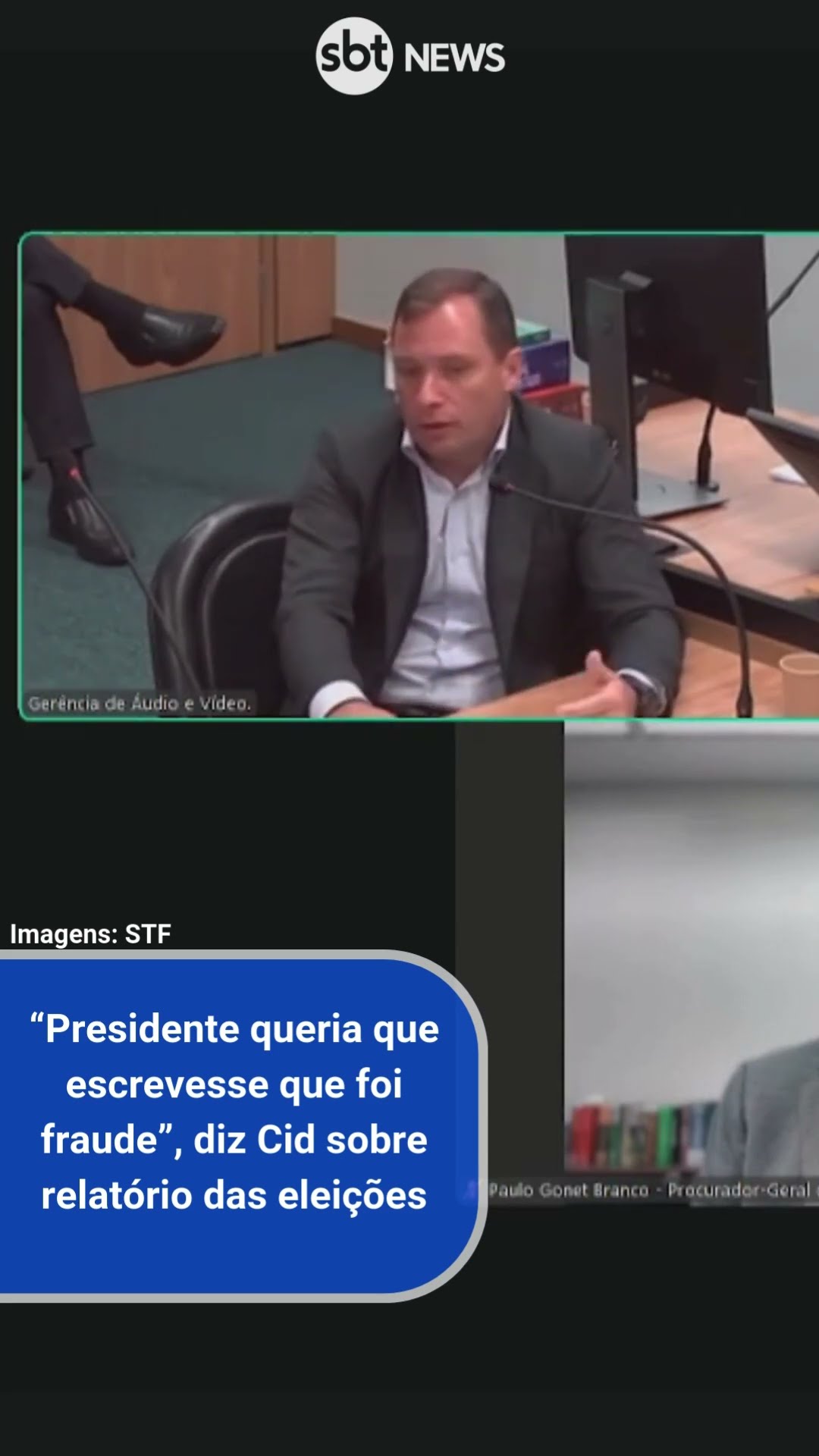 Delação premiada: “Presidente queria que escrevesse que foi fraude”, diz Cid sobre eleições