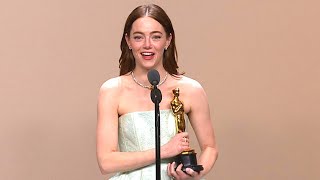 Oscars 2024: Emma Stone REACTS to Best Actress Win