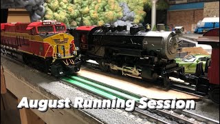 August Running Session- 2020 Edition