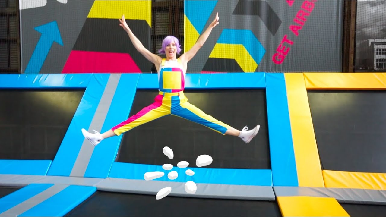 We Love the Trampoline Kimmi Bop song for kids! YouTube