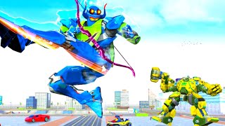 Limo car Dino Robot Multi transformation Game | Android iOS gameplay screenshot 5