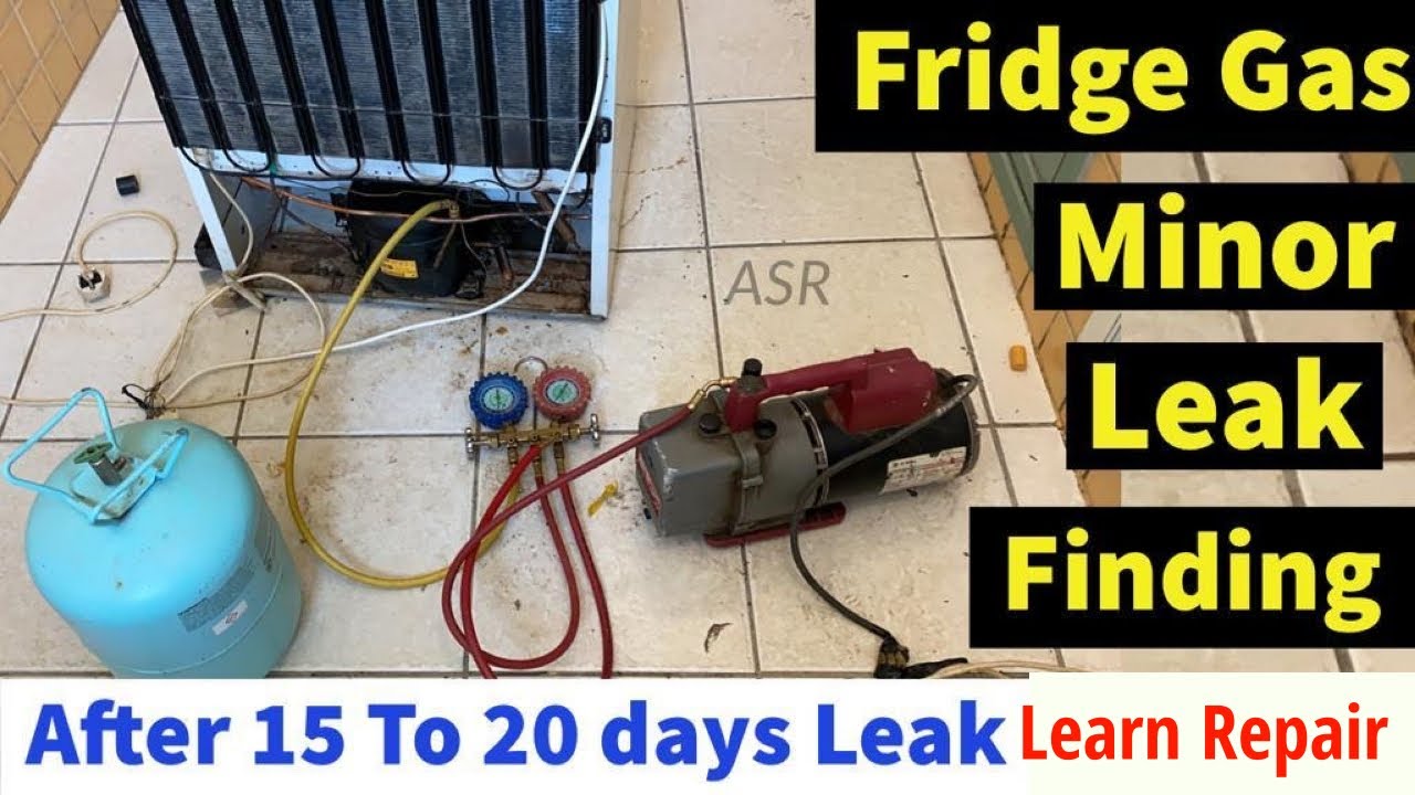 Electricity Gas Leak : How To Check Gas Leak Fridge Minor Gas Leak How ...