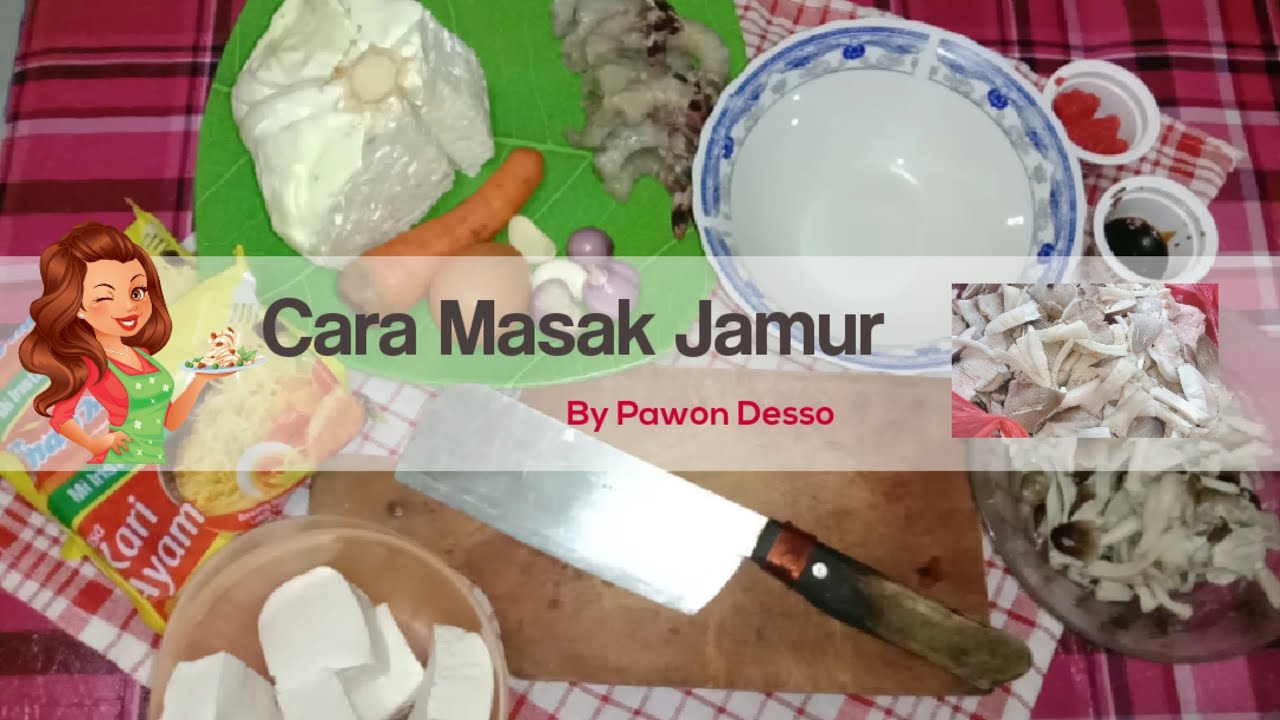 Cara masak jamur - jamur Hot Pot 