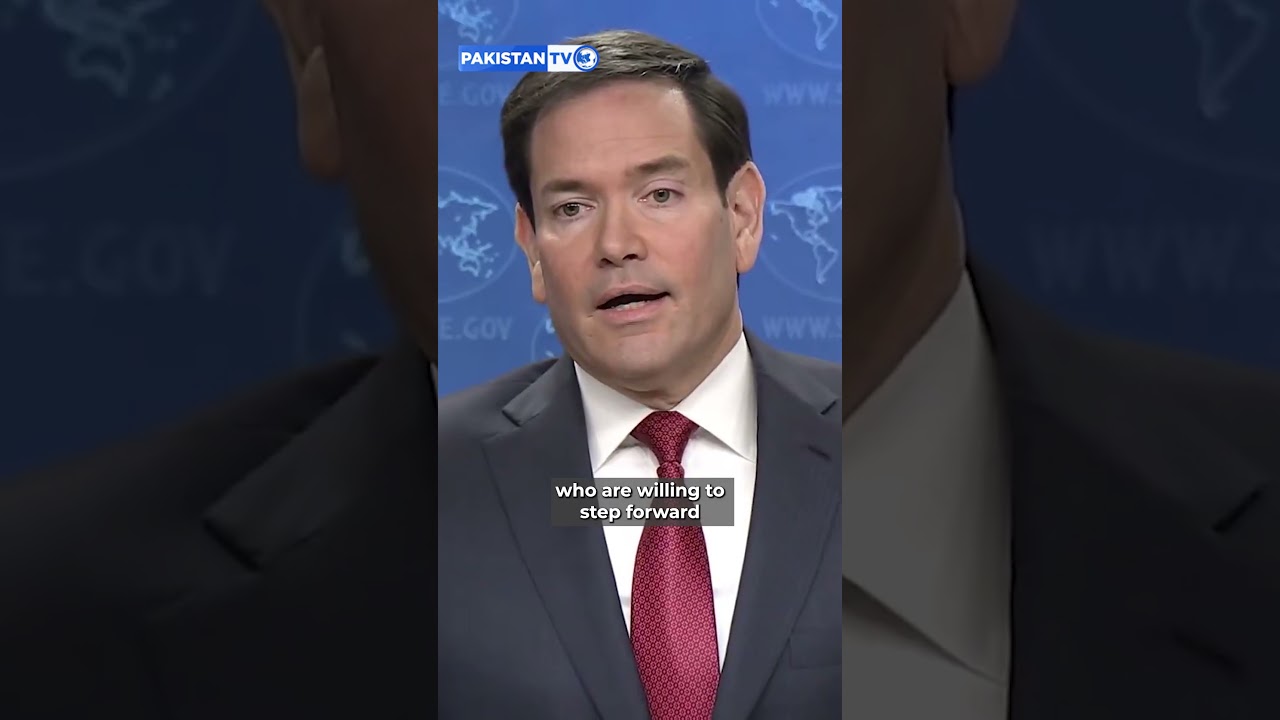 US thanks Pakistan for supporting proposed Gaza stabilization force