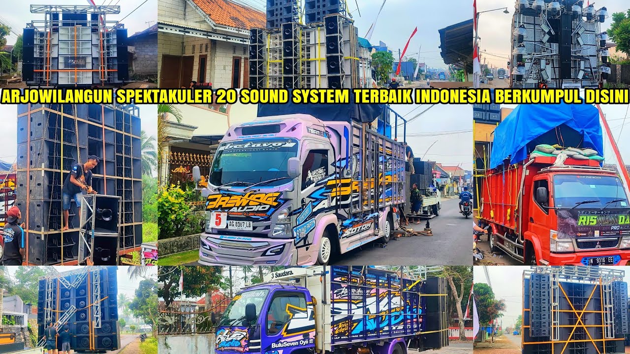 Daftar hadir sound system karnaval Arjowilangun kalipare,Brewog Mahardika K5 Ngx dkk kumpul disini