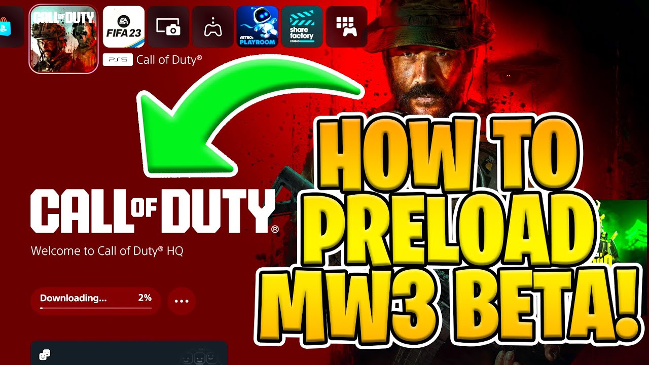 Can You Preload Modern Warfare 3 Beta? - N4G