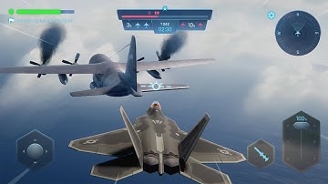 Sky Warriors Airplane Combat Android Gameplay