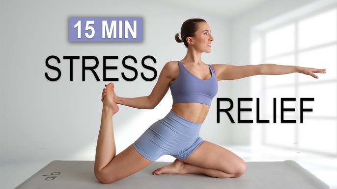 20 min Full Body Workout/Stretch for STRESS & ANXIETY Relief 