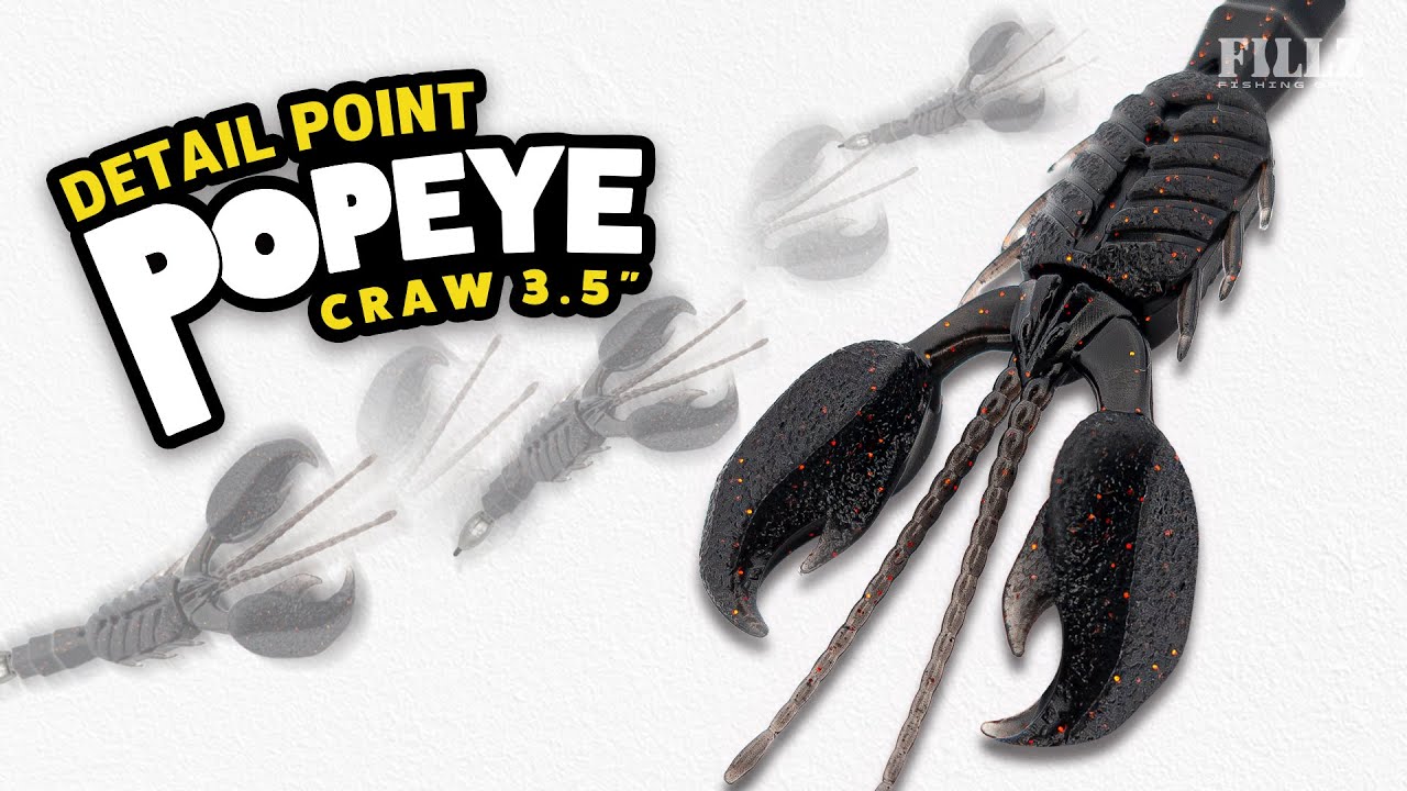 [POPEYE CRAW] 양성훈 프로듀스 만능 크로우 웜! 압도적 존재감 