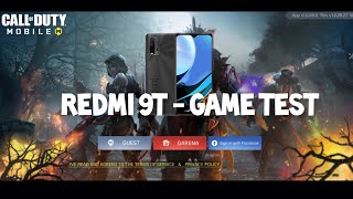 REDMI 9T - GAME TEST ( CALL OF DUTY MOBILE ) REDMI 9T 6/128 ( 2021 )