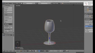 Belajar 3D dengan Blender - 3. Modelling Gelas