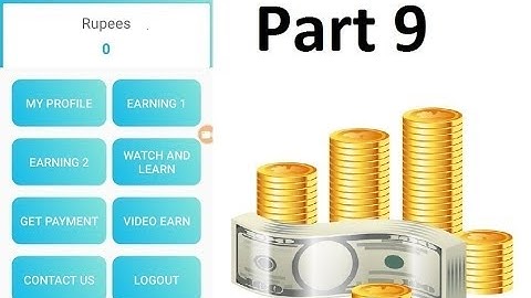 Earning Money App In Android Studio - Part 9 - Profile - Getting Data From Firebase