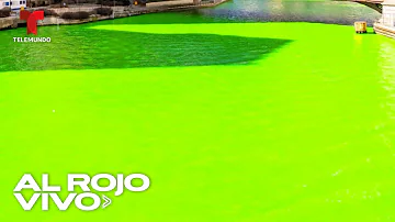 ¿Cuánto tiempo permanece verde el río?