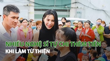 Bộ Công an: Nhiều nghệ sĩ tự chi thêm tiền khi làm từ thiện| VTC14