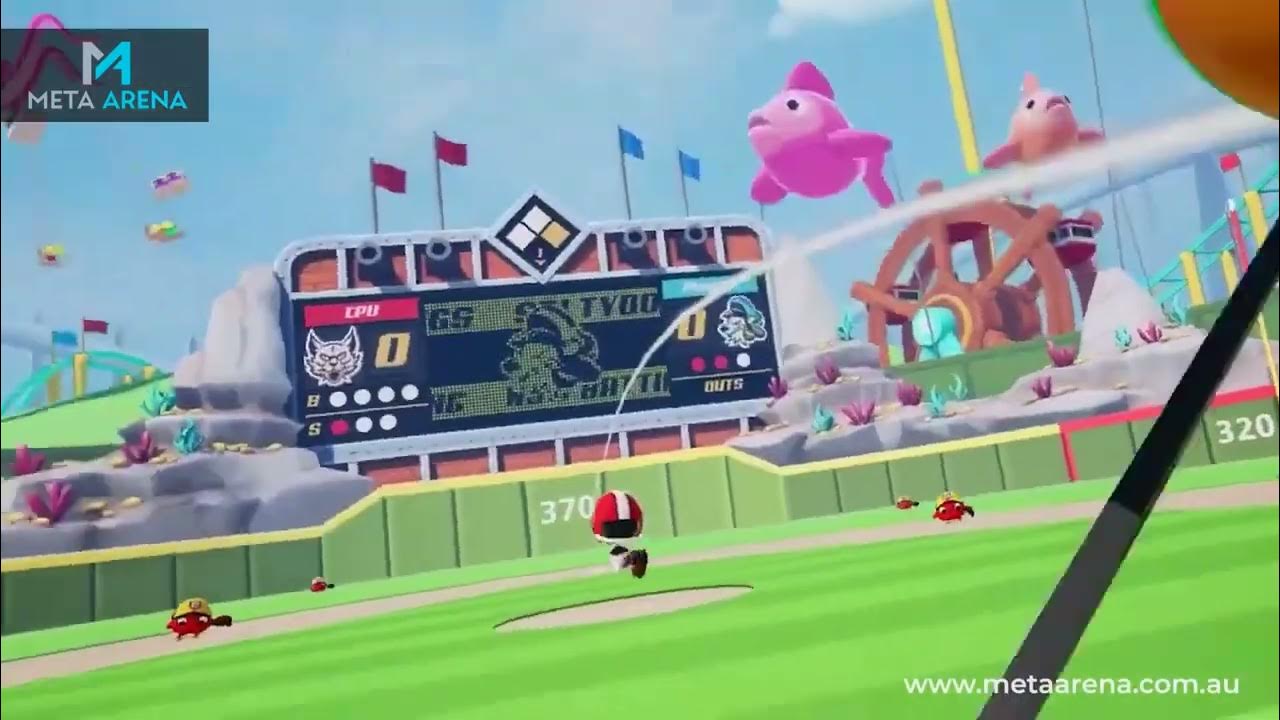Sports Scramble VR Games Sydney Meta Arena YouTube