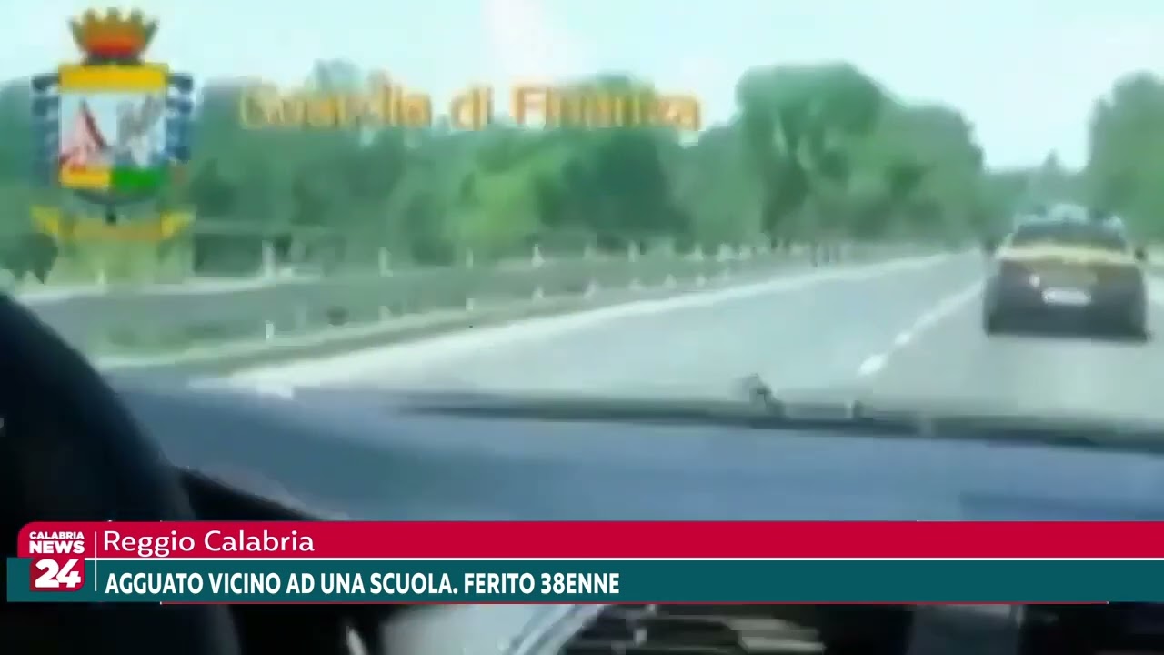 Reggio Calabria: Agguato vicino ad una scuola. Ferito 38enne