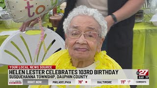 Dauphin County woman celebrates 103rd birthday