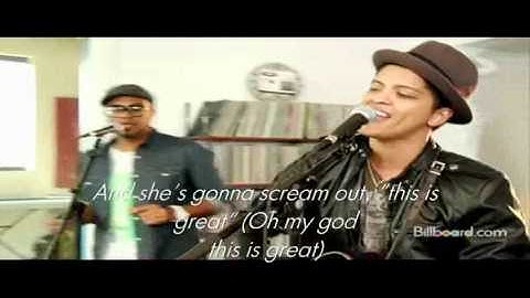 Bruno mars the lazy song with chipmunks