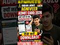 Indian Army Agniveer Admit Card Download Nahi Ho Raha? 😱 Ye Raha Solution #agniveer