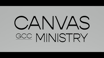 GCC Canvas Small Groups