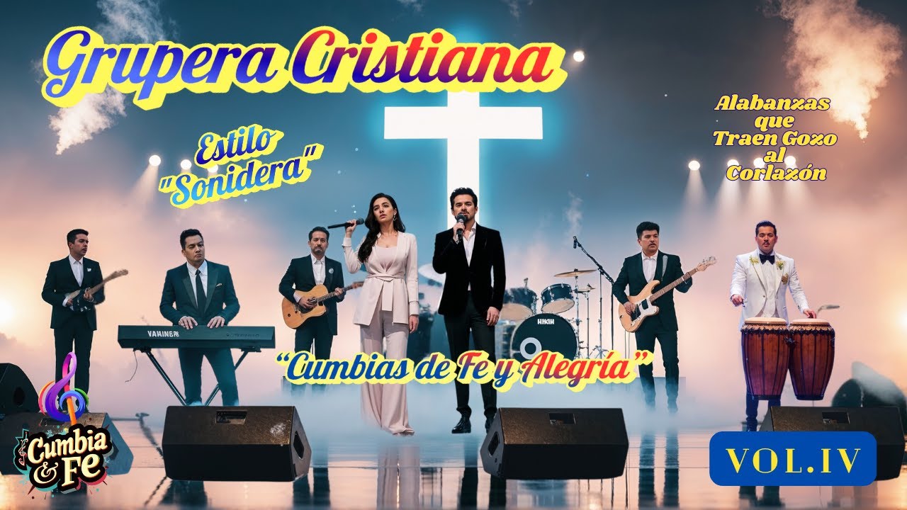 Las Cumbias Cristianas Más IMPACTANTES de 2025 Son las Mejores