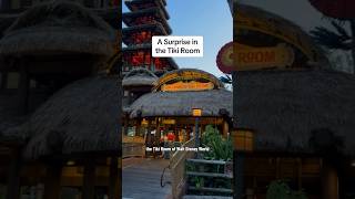 A Surprise in the Tiki Room #wdw #disneyparks #disneyland #disneyworld #disneyshorts