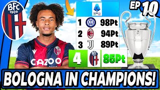 UFFICIALE: IL BOLOGNA É IN CHAMPIONS LEAGUE! OBIETTIVO RAGGIUNTO! EP.10