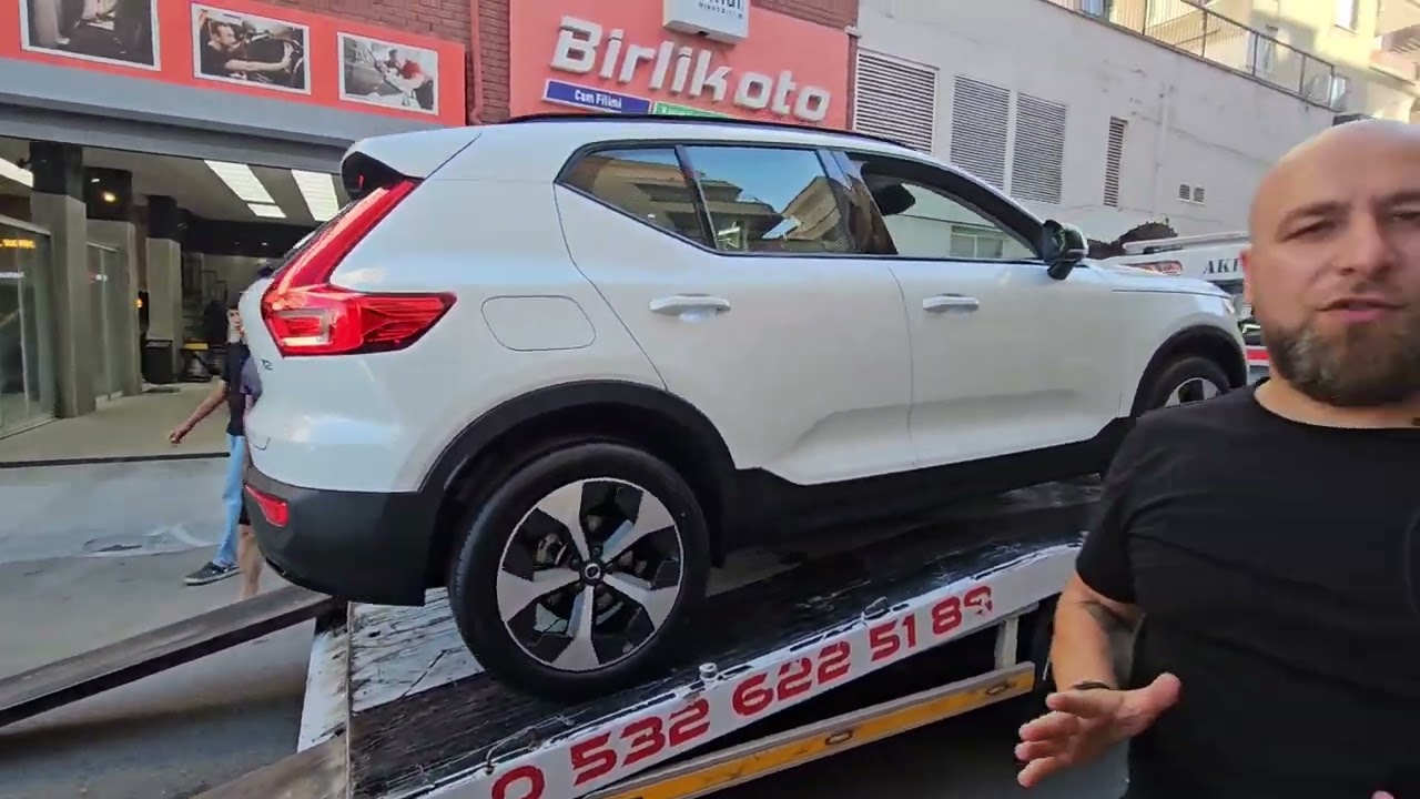 Volvo XC40 Bayiden Birlik Oto'ya // Stek Boya Koruma Filmi,LLumar Cam Filmi,İç Mekan Seramik Koruma