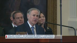 Dallas County, Bexar County officials fight Texas Gov. Greg Abbott’s ban on mask mandates in court
