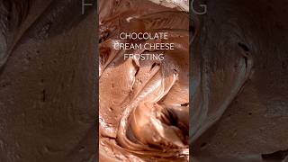 Chocolate Cream Cheese Frosting #dessert #frosting #baking