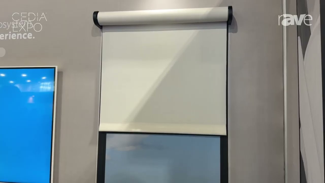 CEDIA Expo 2026: Somfy Demonstrates PoE Motor Shade System