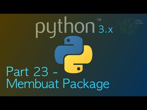 Video: Bagaimana cara membuat paket Python?