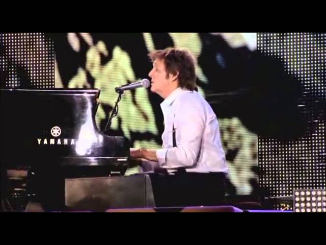 The Long and winding road - Paul  McCartney. Live. class=