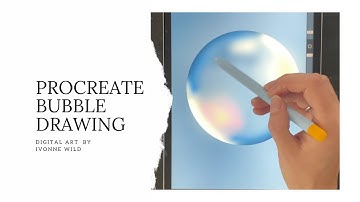 Procreate bubble drawing #art #digitalart #procreate #tutorial #drawing #bubble