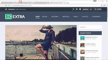 Extra WordPress Theme Install and Import Demo + Free Download