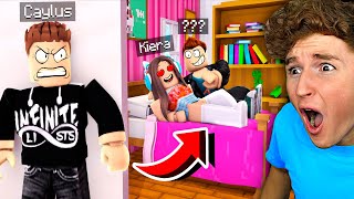 I Spent The Night In GIRLFRIENDS House & She Had NO IDEA.. (ROBLOX)