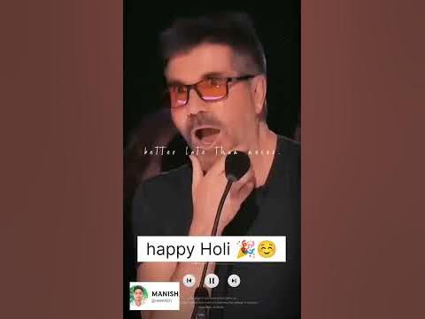 happy holi cat