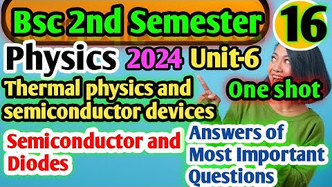 B.Sc 2nd Semester Physics Most Important Questions with answers #bsc2ndsemester #bsc  #yourbscguide