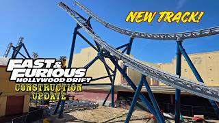 Universal Orlando Resort Fast & Furious: Hollywood Drift Roller Coaster Construction Update 7.23.26