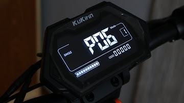 KuKirin G2 Master - Hidden P Settings (Zero Start & Cruise Control)