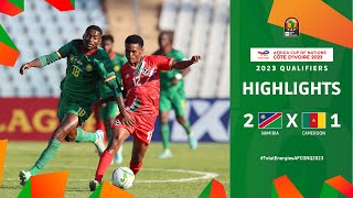 Namibia 🆚 Cameroon | Highlights - #TotalEnergiesAFCONQ2023 - MD4 Group C Resimi