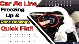 ac line freezing up on car Solved | Top Cause of ac Line Freezing up & fix
