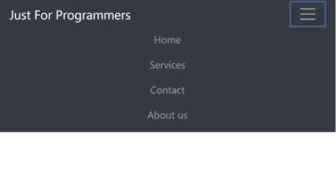 How to Make Toggle Navigation Bar in Bootstrap 4