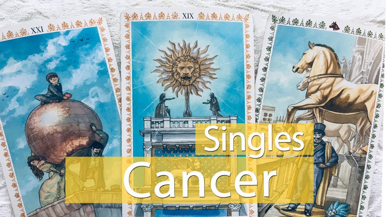CANCER SINGLES - Meeting this new person will help you move on from an unhealthy situation.