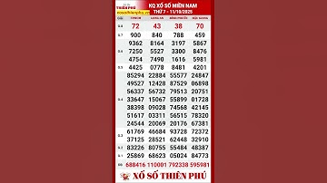 Kết Quả Xổ Số Miền Nam Thứ 7 Ngày 11/10/2025 - XSMN Thứ Bảy
