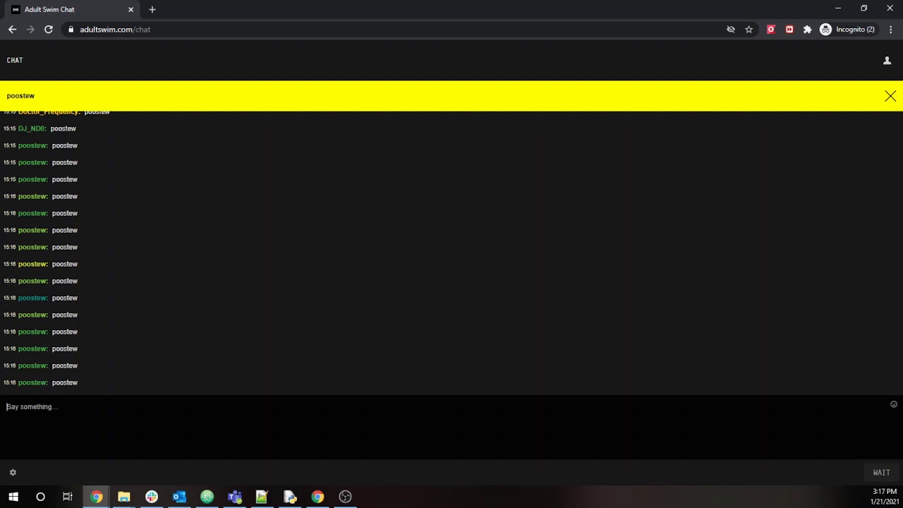 We are all poostew now. poostew poostew poostew poostew